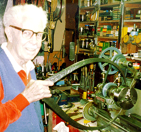 Bill Fenton with big firm joint calipers